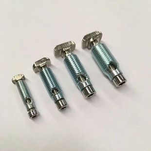 工业铝型材配件螺纹管套